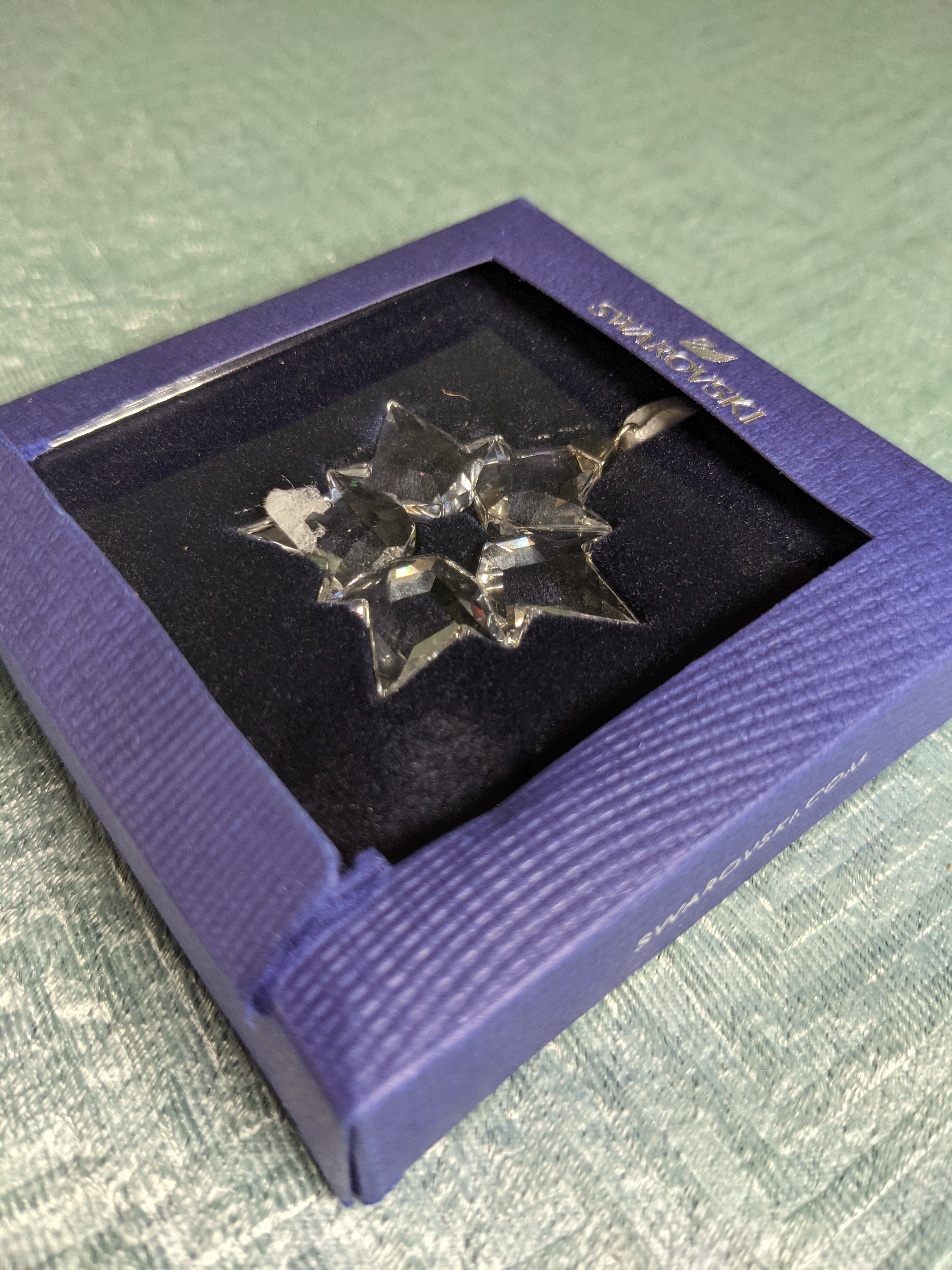 SWAROVSKI Little Star Ornament Holiday Décor, Clear (6952963539127)